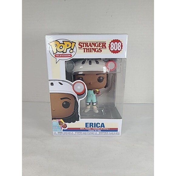 Funko Pop! Erica #808 (Flashlight Helmet): Stranger Things - Picture 1 of 4